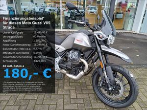 MOTO GUZZI V85 STRADA *E5+*80 PS*GRAU*LED*TEMPOMAT*USB*