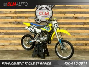 2021 SUZUKI RM 85 + ROUE 14'' & 17'' + 2 TEMPS + JEUNE/ENFANT MX