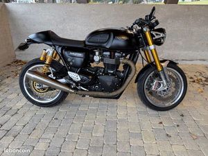 TRIUMPH THRUXTON R FULL BLACK TBE