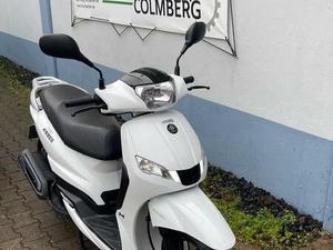 PEUGEOT KISBEE M ROLLER 125 CCM MOTORROLLER WEIß VORFÜHRFAHRZEUG