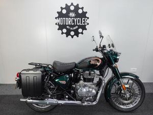ROYAL ENFIELD CLASSIC 350. 2022. LOW MILES. HALCYON GREEN. NICE EXTRAS
