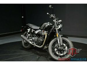 2025 TRIUMPH SPEED TWIN 900 PHANTOM BLACKAURUM GOLD