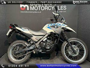 BMW G 650 GS BMW G650 MOTORCYCLE BLUE AND WHITE FSH 652 CC