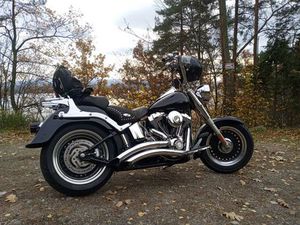 HARLEY FAT BOY PIĘKNY ORZESZE ZAZDROŚĆ