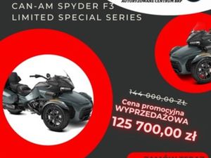 CAN-AM SPYDER F3 MINERAL BLUE LIMITED SPECIAL SERIES 2023