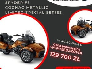 CAN-AM SPYDER F3 COGNAC METALLIC LIMITED SPECIAL SERIES 2024