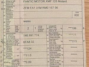 MOTORRAD FANTIC CANTON FRIBOURG -