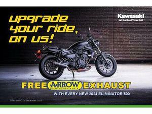 KAWASAKI ELIMINATOR 500 SE FREE ARROW EXHAUST