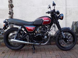 ② BULLIT COOPER S 125 CC MOTO SCRAMBLER ALS NIEUW