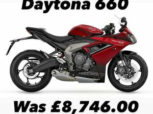 NEW TRIUMPH DAYTONA 660 FOR SALE IN ABINGDON