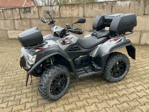 KYMCO MXU 700I QUAD ATV MIT KOFFERN & ANHÄNGERKUPPLUNG