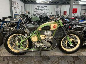 1953 BSA M21 600 CC, TOTAL ONE OFF CUSTOM, BOARD RACER, FLAT TRACKER, STUNNING