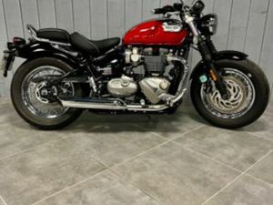 TRIUMPH BONNEVILLE T120 2023 1200 CM3 | MOTO ROUTIÈRE | 344 KM | ROUGE | 35400 ST MALO