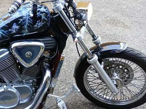 HONDA SHADOW 600 CUSTOM BLU/AZZURRO