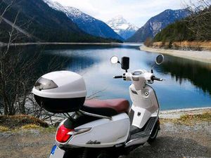 MOTORROLLER KYMCO LIKE II 125I CBS E4 WEIß