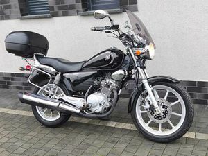 YAMAHA YBR 125 CUSTOM PIĘKNA ZADBANA TYLKO 6 TYS KM !! A1 / B KUFER NOWOGRÓD BOBRZAŃSKI