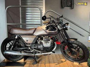 MOTO GUZZI V 65 SCRAMBLER MARRONE
