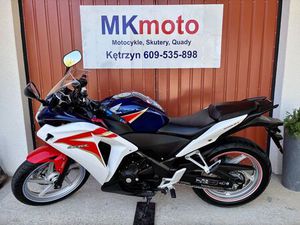 HONDA CBR250R ABS MC41 A2 TYLKO 8500KM NOWA NIEMCY RATY TRANSPORT 125 KĘTRZYN