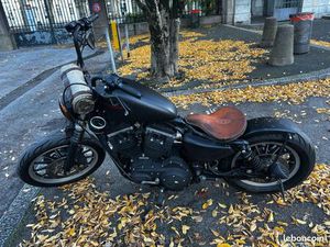 SPORTSTER CUSTOM 883R NOIR