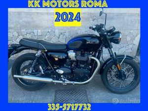 TRIUMPH BONNEVILLE T100 STEALTH EDIT.-KM 690 -2024