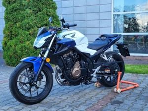 HONDA CB CB500F,A2,OBNIZONY,FILM BENZYNA 48KM