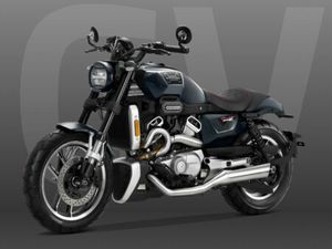 HYOSUNG GV125 X ABS E5+, GRAY VOR ORT