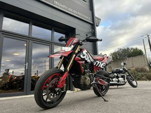 DUCATI HYPERMOTARD 698 RVE 2025 698 CM3 | MOTO SUPER MOTARD | 11 700 KM | ROUGE | 13240 SEPTEMES LES VALLONS
