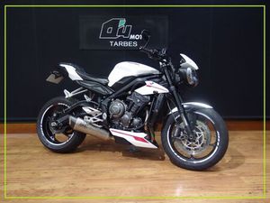 TRIUMPH STREET TRIPLE 765 R 2018 765 CM3 | MOTO ROADSTER | 25 015 KM | BLANC | 65000 TARBES