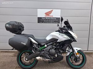 KAWASAKI VERSY 650 BLANC 2018 / 30 734 KMS / PERMIS A2