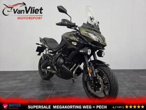 ZEER MOOIE KAWASAKI VERSYS 650 MAT GROEN BJ 2020 ZIE FOTO'S — MOTOREN | KAWASAKI — MARKTPLAATS