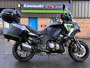 2022 KAWASAKI MOTORCYCLE KLZ VERSYS 1000 S TOURER GREY BLACK GREEN