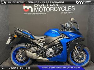 SUZUKI GSXS-1000 GT MOTORCYCLE BLUE 3083 MILES