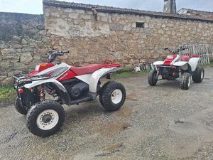 2 X MOTO 4 POLARIS TRAIL BOSS 325 BRITIANDE