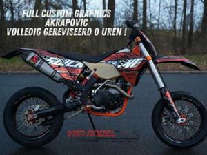 KTM 450 EXC | SUPERMOTO | CUSTOM | AKRA! (BJ 2011) — MOTOREN | KTM — MARKTPLAATS