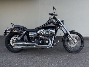 HARLEY-DAVIDSON DYNA WIDE GLIDE - TOP ZUSTAND, SCHWARZ!
