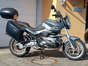 BMW R1200R, GUTER ZUSTAND, AB SERVICE, JG 2008, GRAU