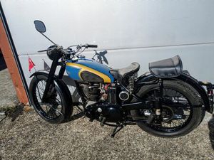 OLDTIMER MOTORRAD BSA C 11 1951