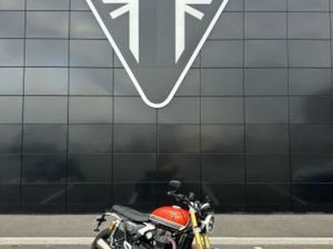 TRIUMPH SPEED TWIN 1200 2025 1200 CM3 | MOTO ROADSTER | 3 000 KM | ORANGE | 84700 SORGUES