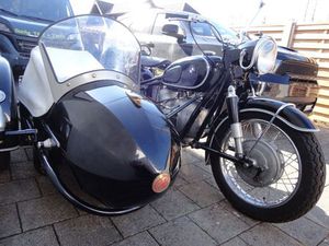 BMW R60 MIT SEITENWAGEN VETERAN JG. 06.1964 ANTIK OLDTIMER