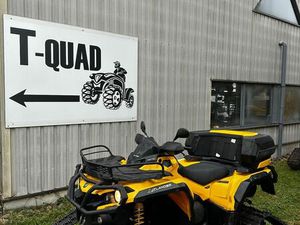 ATV QUAD 4X4 : CAN AN OUTLANDER 1000 XT + CHENILLES/RAUPEN