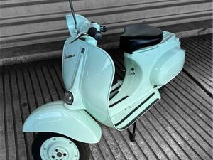 PIAGGIO VESPA 50 V5A VETERAN 1965 WEISSE NUMMER OLDTIMER