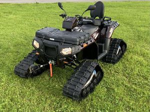 POLARIS SPORTSMAN 1000 MIT RAUPENSATZ DEMO-FAHRZEUG