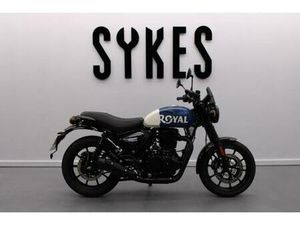 ROYAL ENFIELD HUNTER 350 IN REBEL BLUE- ONLY 1708 MILES!+WARRANTY UNTIL 06/2027