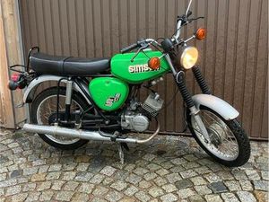ORIGINAL LACK SIMSON S51 BJ. 1989 MIT DDR PAPIEREN - 4600 KM !