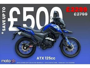 NEW MGB ATX 125 ADVENTURE BIKE ADV MOTORCYCLE LEARNER LEGAL A1 LICENCE COMMUT...