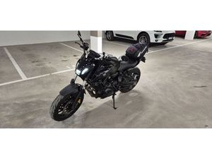 SCHWARZES YAMAHA MT-07 MOTORRAD, JG 2021, TOP ZUSTAND!