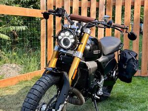MOTO FANTIC CABALLERO SCRAMBLER500, NICKEL , 3203KM, MKF OK