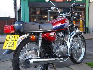 2002 HONDA CG125 CLASSIC 24 YEARS OLD WITH 1807 MILES ONLY, CONDITION IMMACULATE