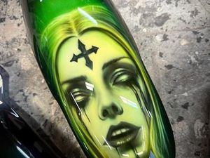 AIRBRUSH PINSTRIPING HARLEY DAVIDSON INDIAN VICTORY CHOPPER VROD