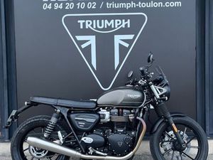 TRIUMPH STREET TWIN 900 2022 900 CM3 | MOTO ROUTIÈRE | 11 095 KM | 83190 OLLIOULES